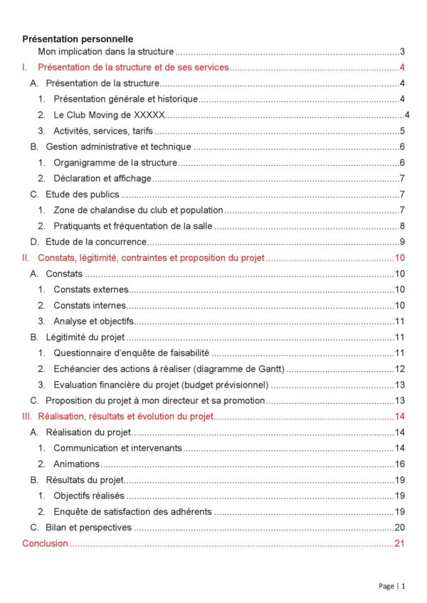 Projet complet BPJEPS AF comprenant les 4 UC obligatoires – Image 3